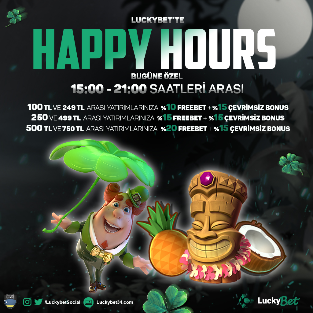 luckybet aloha happy hours