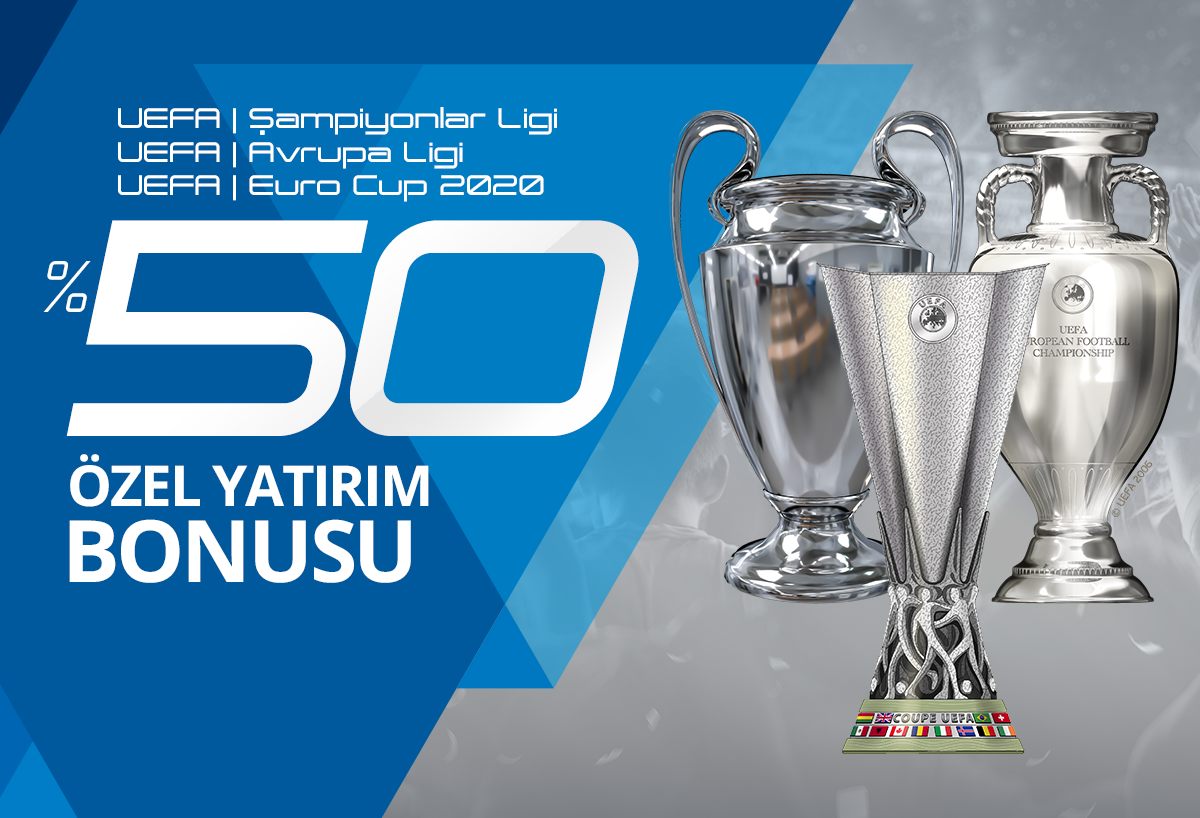 %50 uefa yatırım bonusu