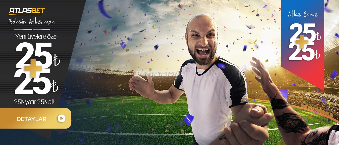 atlasbet 25+25 TL freebet