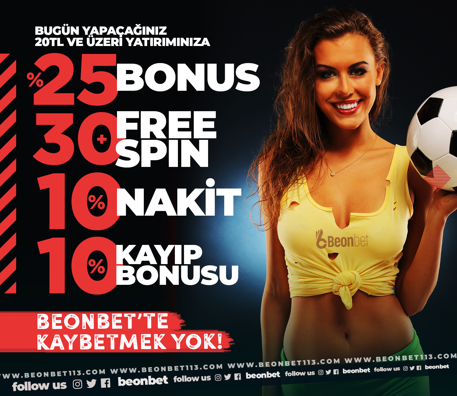 beonbet %25 bonus