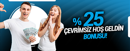 albatros %25 çevrimsiz hoş geldin bonusu