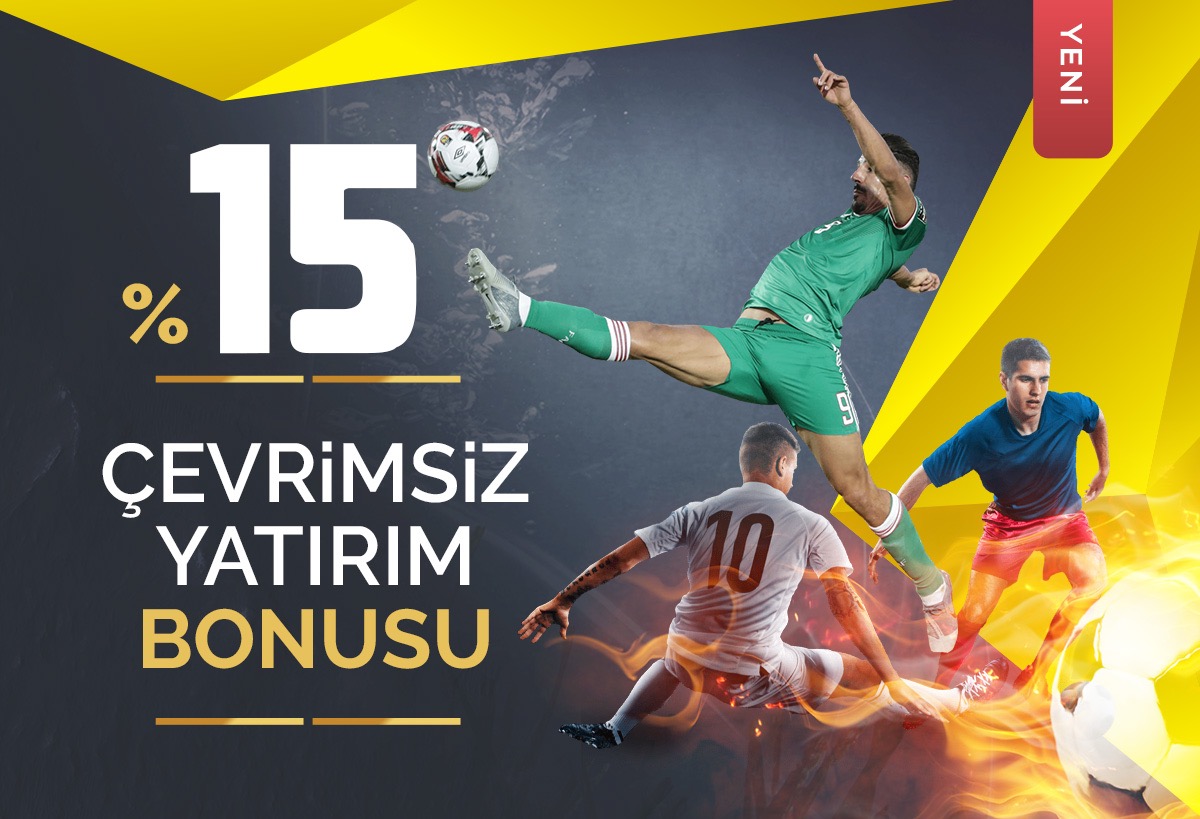 atlasbe %15 çevrim şartsız bonus