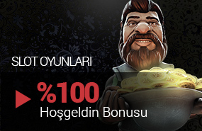 kampanyabahis %100 slot hoş geldin bonusu