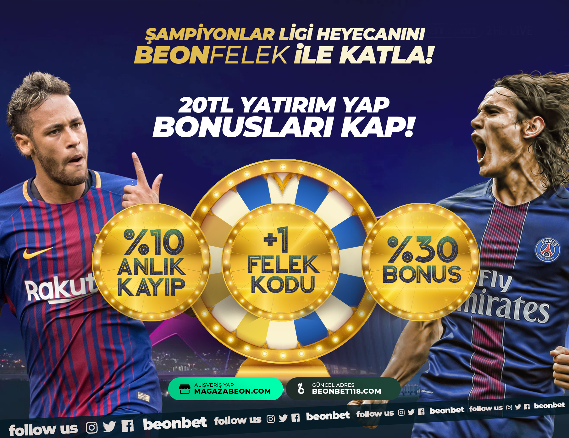 beonbet günün bonusu