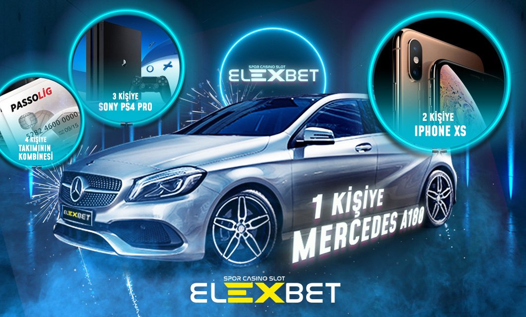 elexbet 1 kişiye mercedes a180