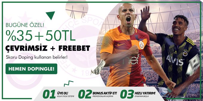 dopingbet %35 çevrimsiz bonus