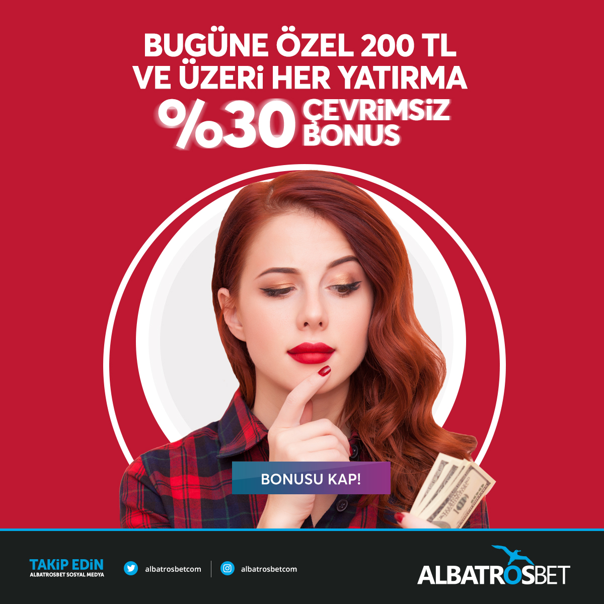 albatrosbet %30 çevrim şartsız promosyon