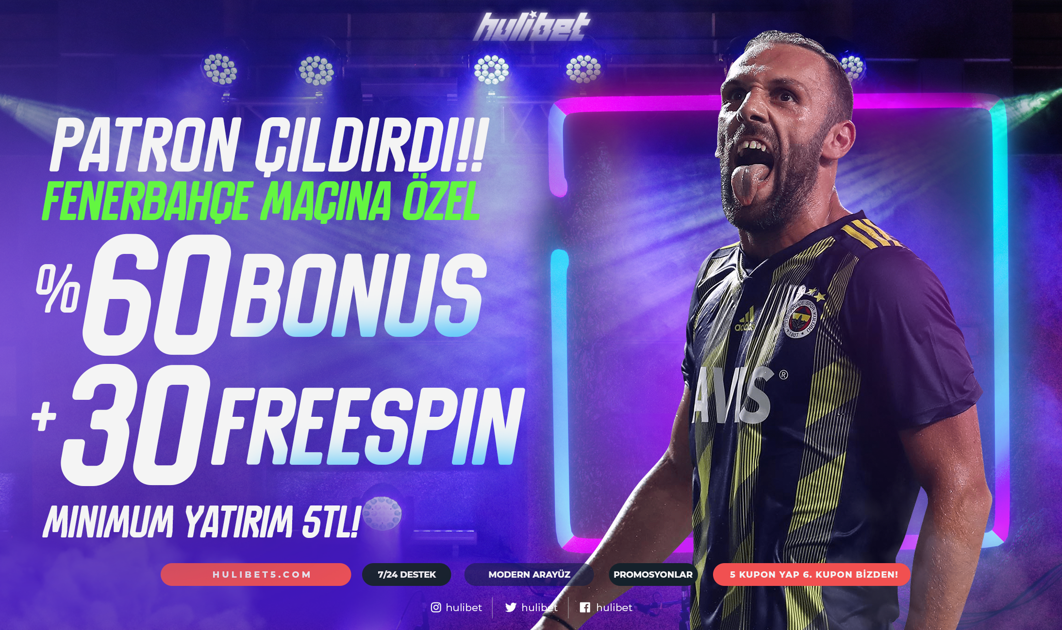 hulibet %60 freespin bonusu