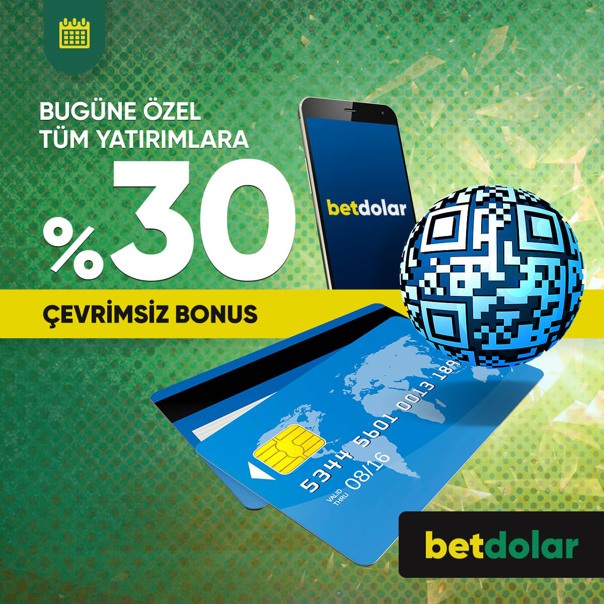 betdolar %30 çevrim şartsız bonusu