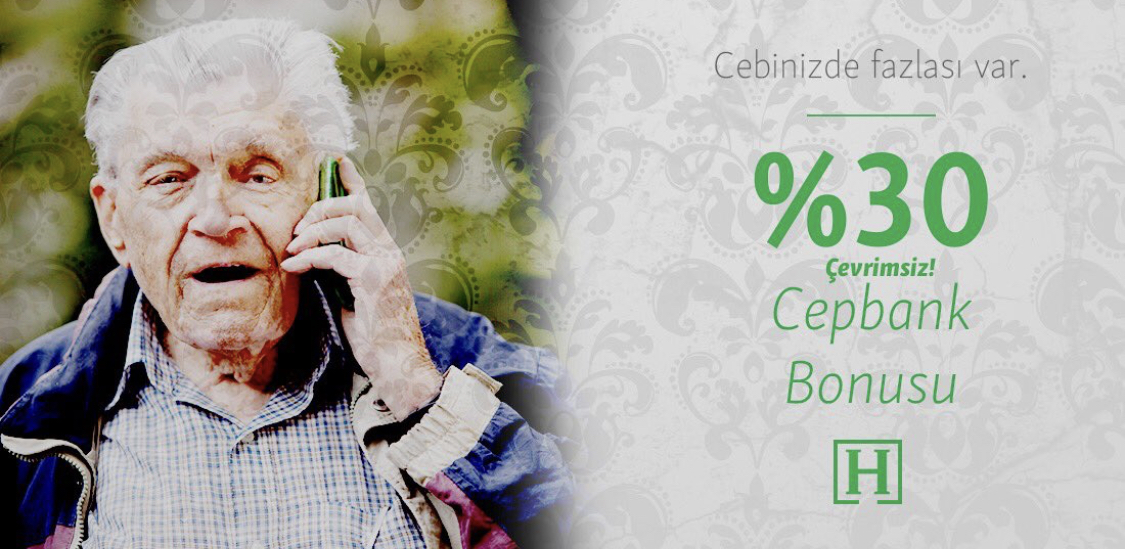 hiltonbet %30 çevrim şartsız cepbank yatırımı