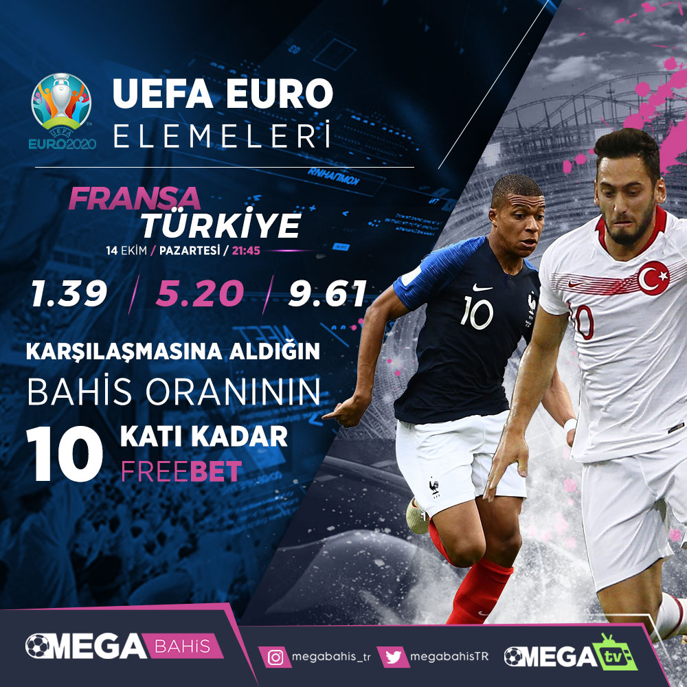 MEGABET Türkiye maçına özel freebet
