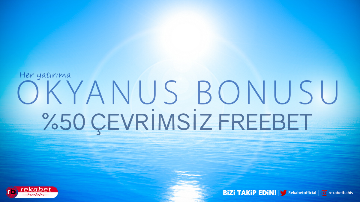 rekabetbahis %50 çevrim şartsız freebet