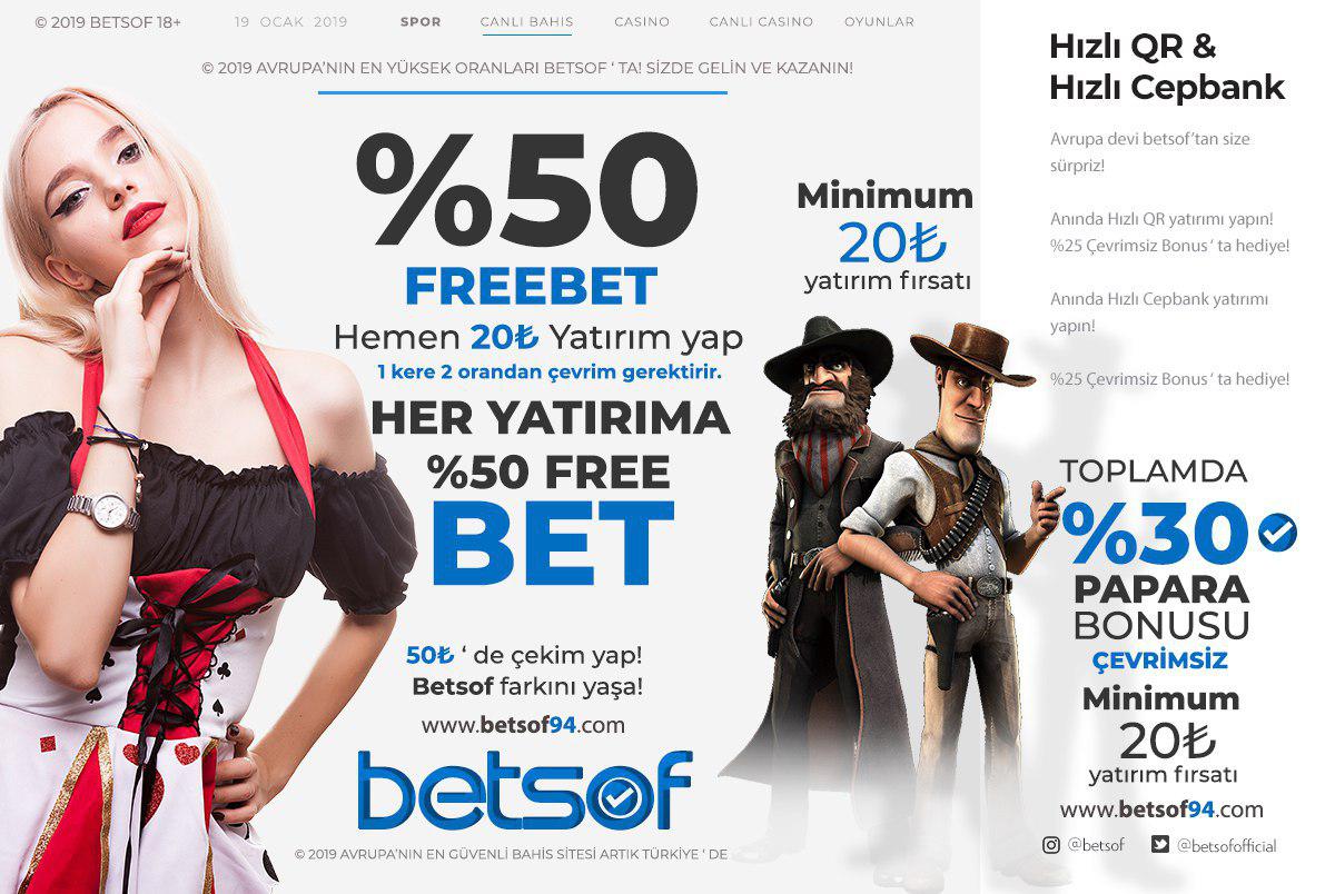 betsof %30 papara bonusu