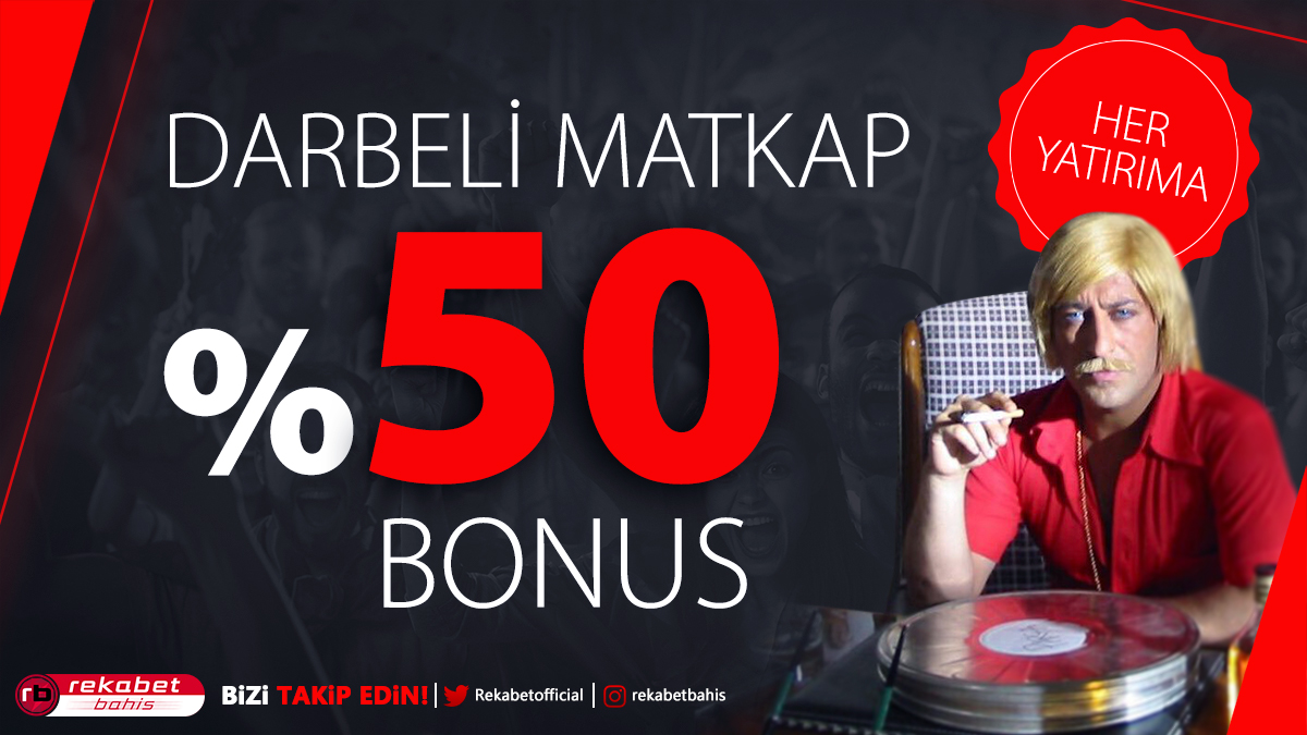 rekabetbahis %50 çevrim şartsız bonus