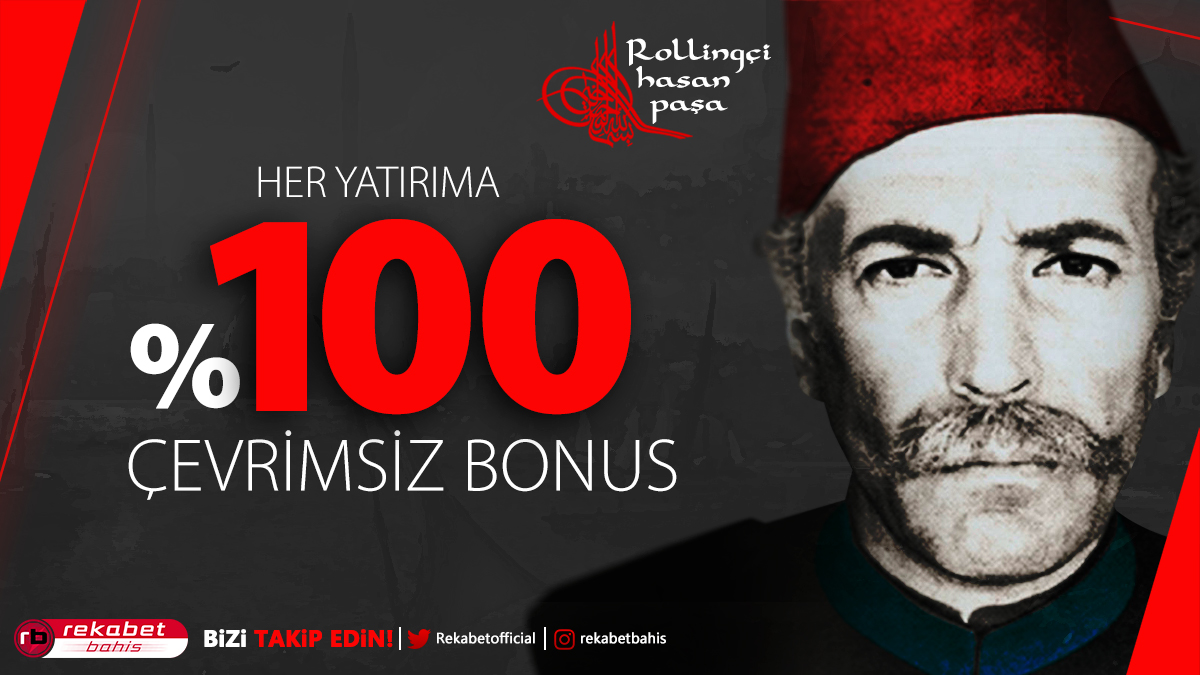 rekabetbahis %100 çevrim şartsız bonus