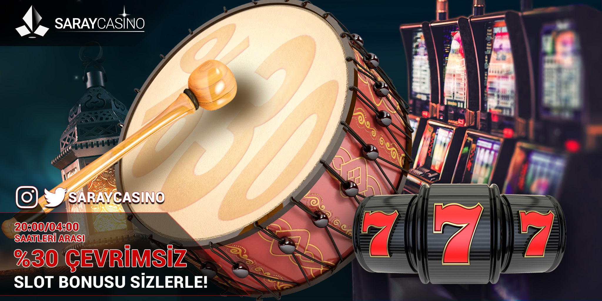 Saray Casino %30 çevrimsiz slot bonusu.jpg