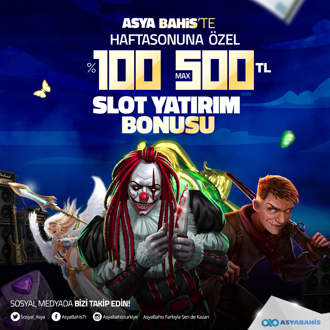 asyabahis %100 casino slot bonusu
